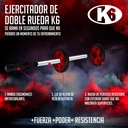 Ejercitador de Abdominales K6 de Doble Rueda