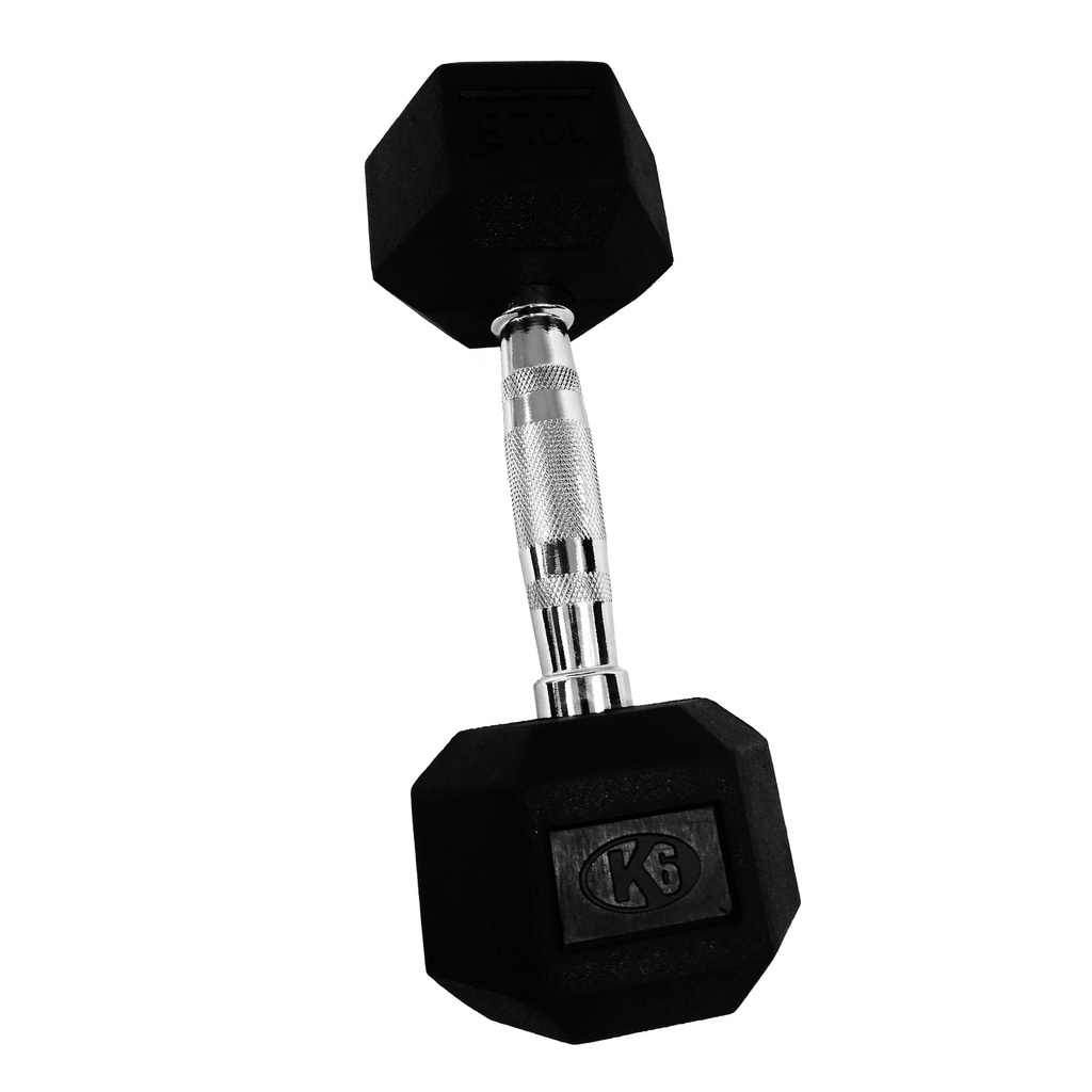 Mancuerna Hex Encauchetada (35 lb)