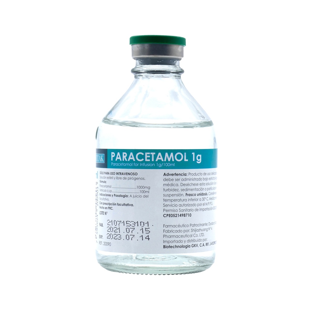 Paracetamol 1G/100ML