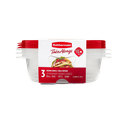 Set de 3 Recipientes con tapa (1,18 L) TakeAlongs Rubbermaid