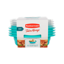 Envases 8 piezas (2,9C) Verde TakeAlongs Rubbermaid