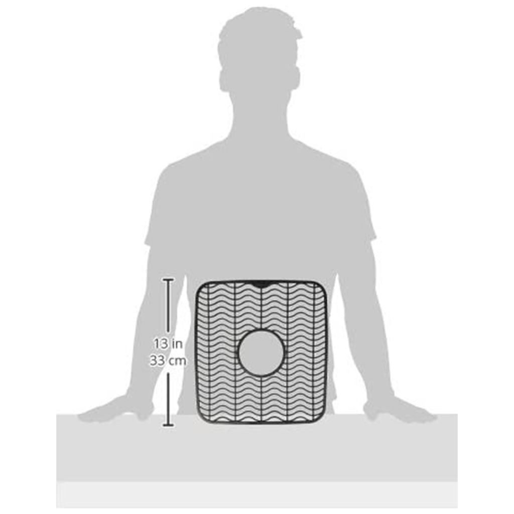 Protector de fregaderos pequeño Rubbermaid (Negro)