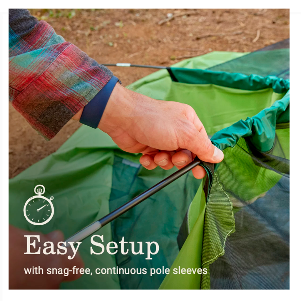 Carpa Coleman Sundome® para 4 personas Verde