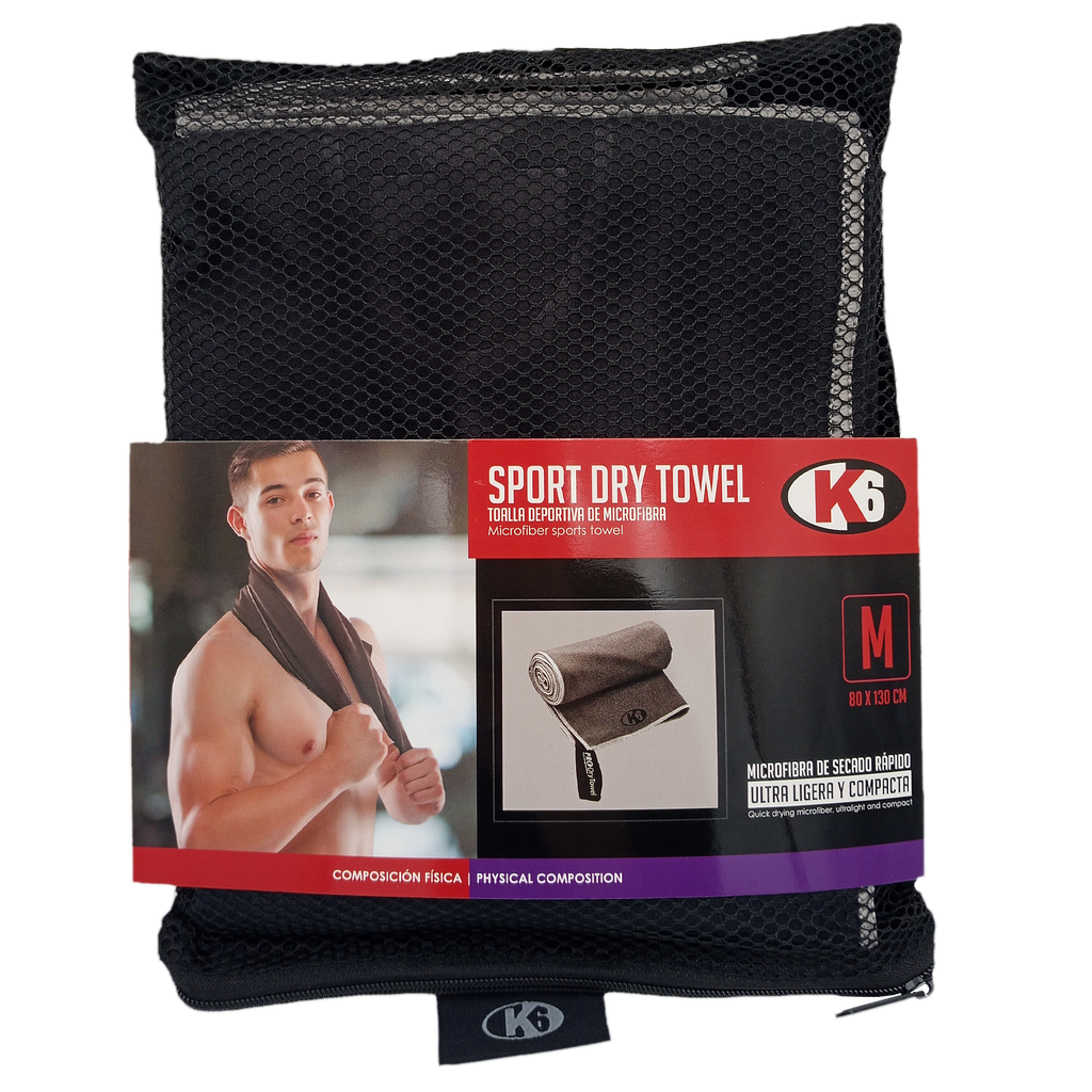 Toalla Individual de Microfibra K6 (M)