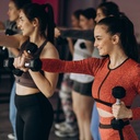 Mancuerna Hex Encauchetada (35 lb)