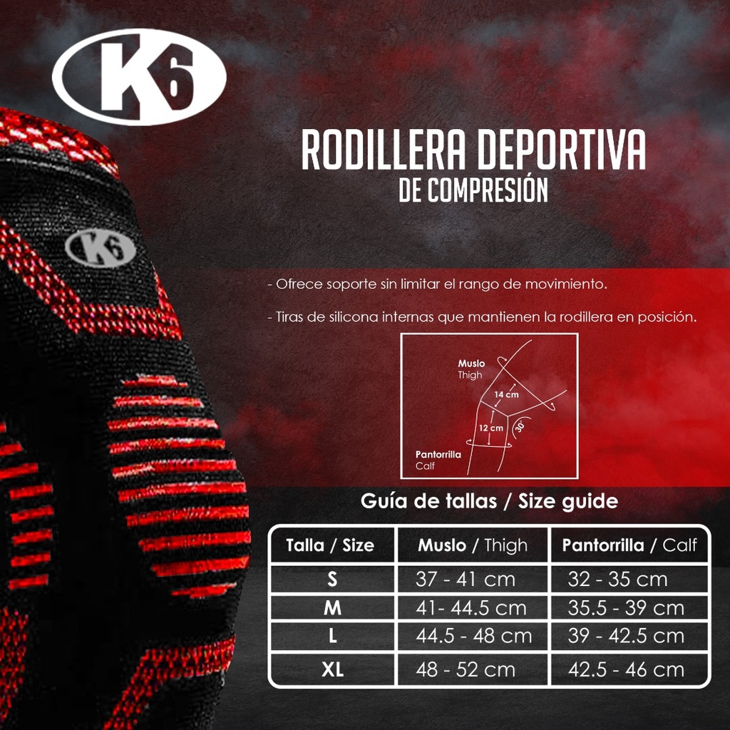 Rodillera Crosstraining K6 