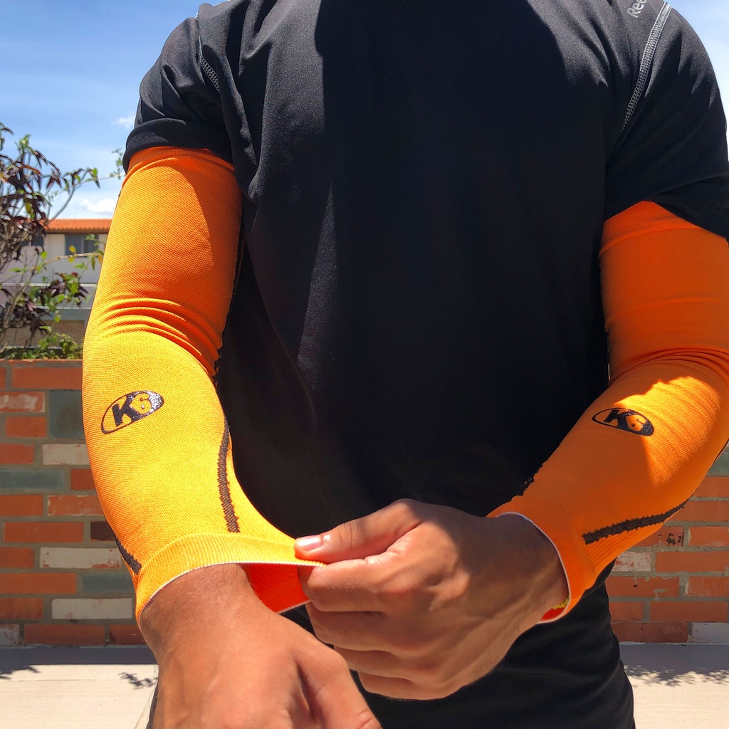 Mangas de Compresión K6 Naranja