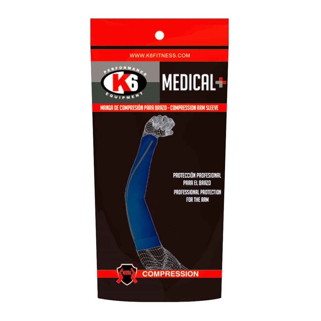 Mangas de Compresión K6 Naranja