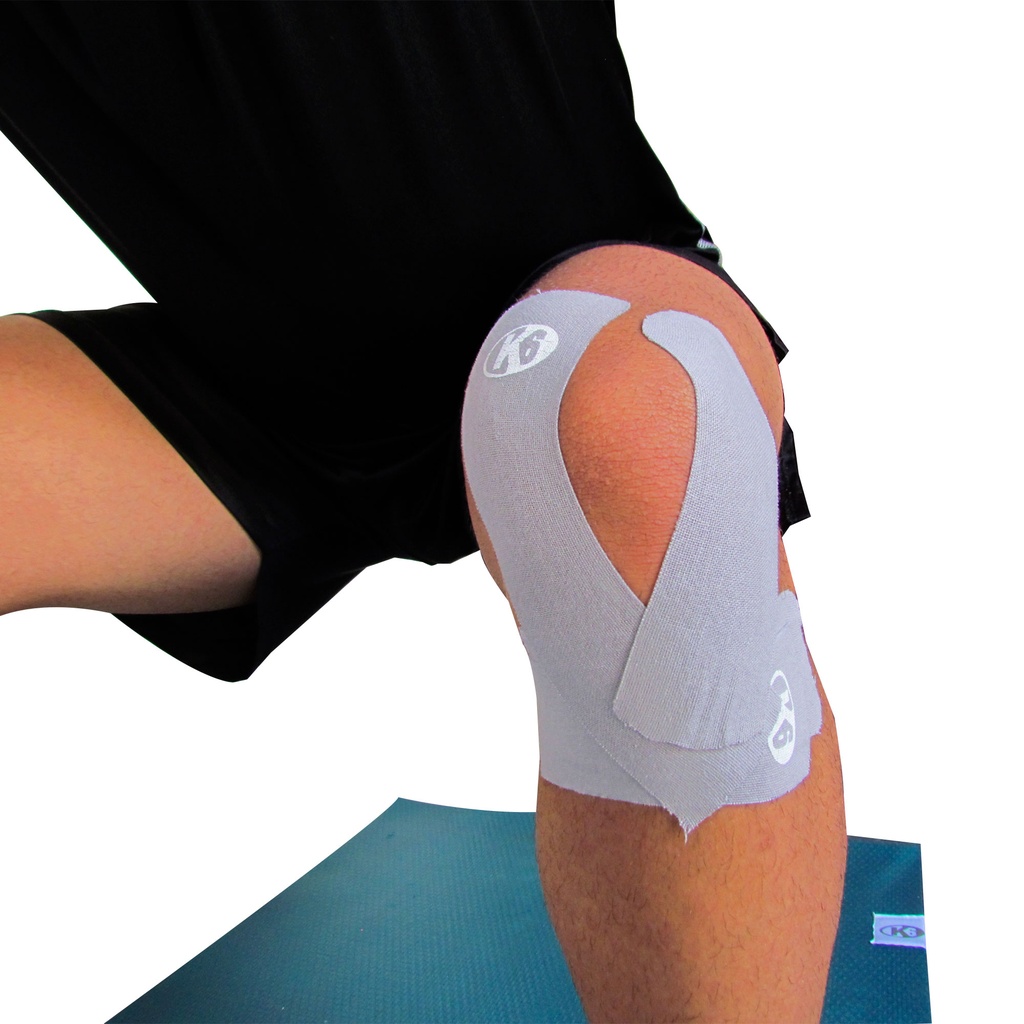 Cinta Kinesiológica Elástica Deportiva K6 Rollo 2.5m x 5cm