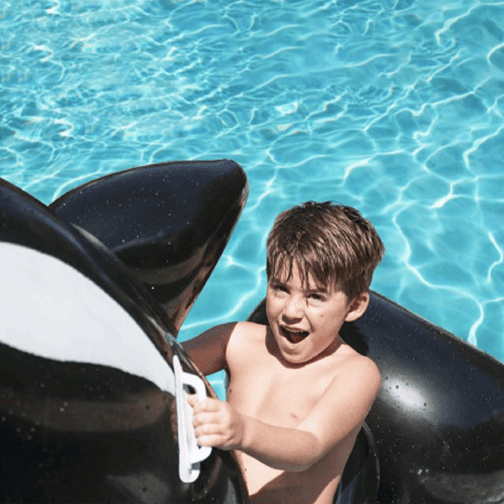 Flotador Inflable Orca Jumbo Bestway 2.03m x 1.02m 