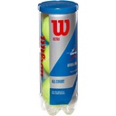 Combo Pelotas de Tenis Wilson Ultra All Court 3P X 12T 
