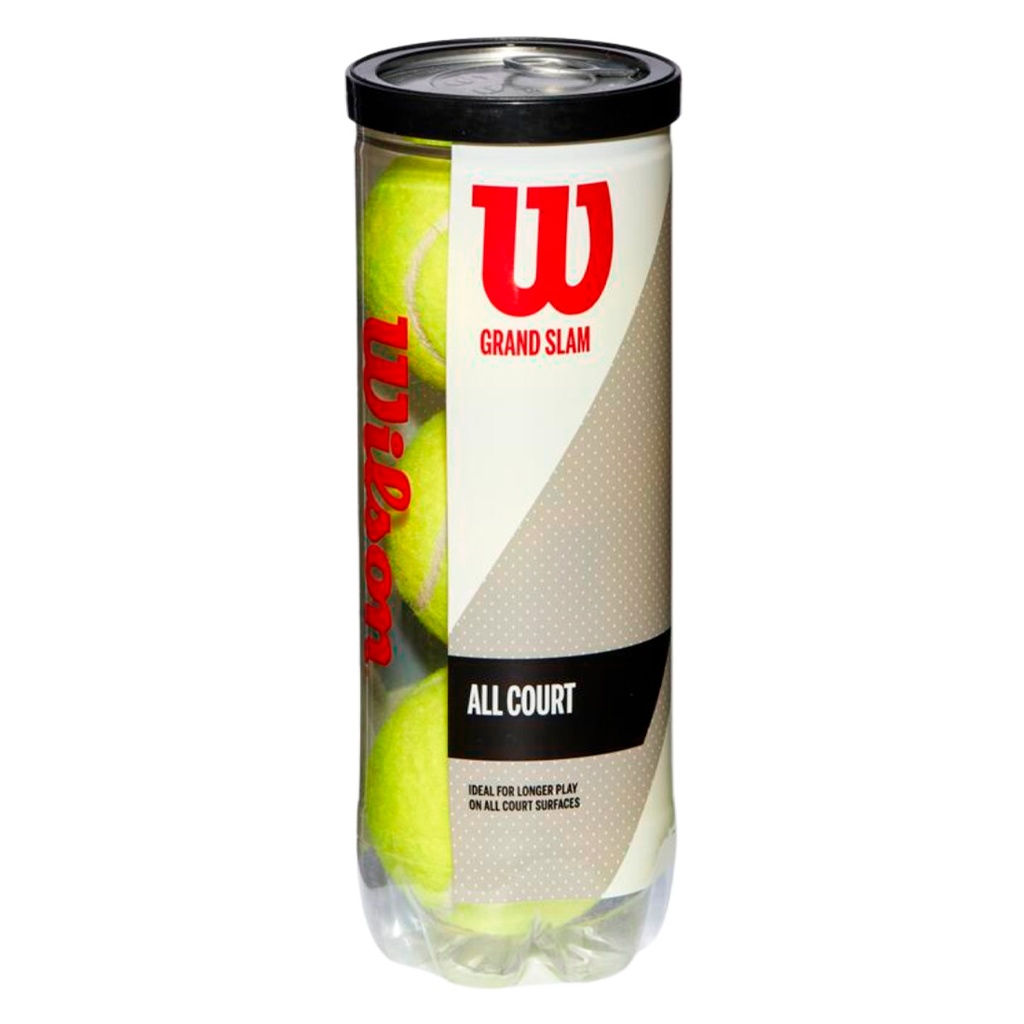 Combo Pelotas de Tenis Wilson Grand Slam Tarro 3P X 3T