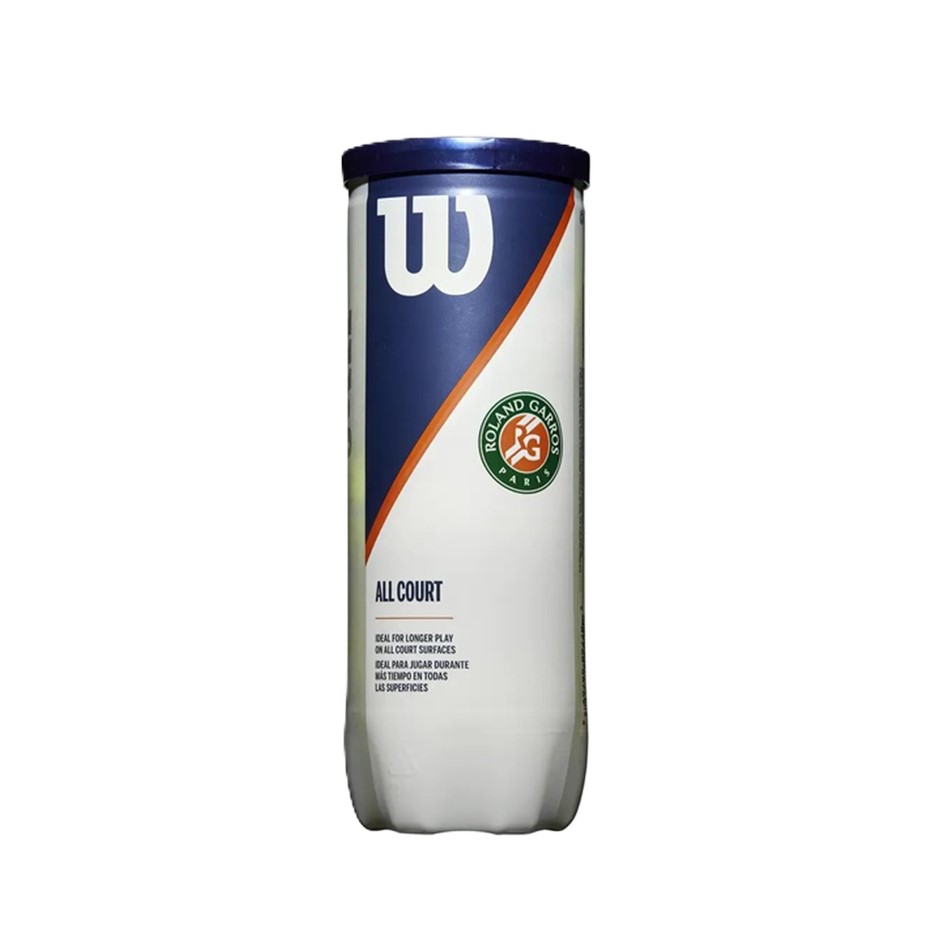 Combo Pelotas de Tenis Wilson Roland Garros 3P X 4T