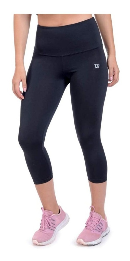 [WT79244] Pescador Licra Cintura Alta Wilson Dama 79241 Negro (L)