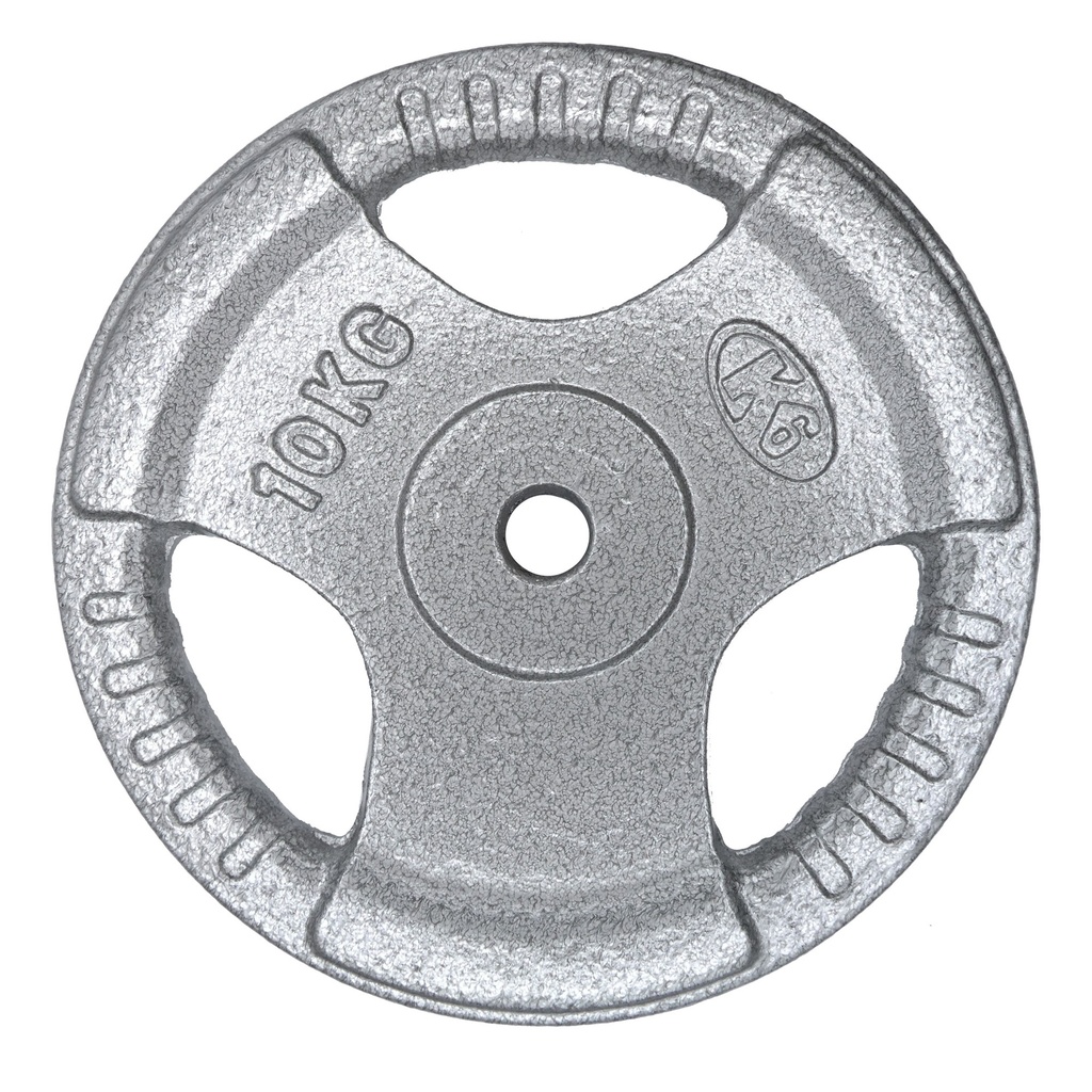 Disco de pesas estandar hierro 1" K6 10 kg