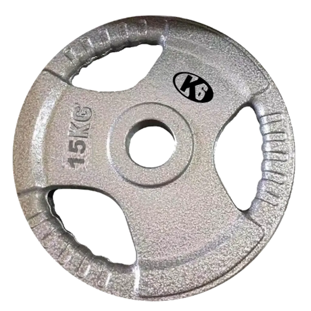Disco de Pesas Estándar Hierro 1" K6 15kg