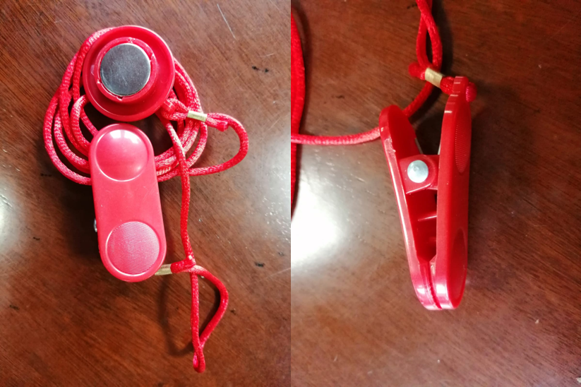 Llave de seguridad de Repuesto K6 Caminadora Eléctrica Aeos (Ref.: 66142/66145)