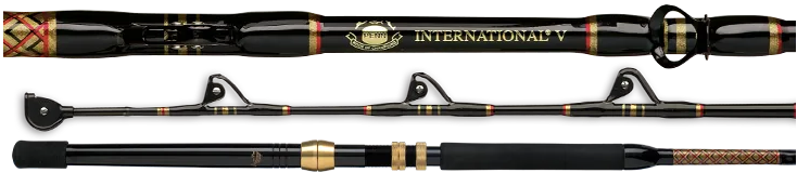 Caña de pescar Casting Penn International V Standup 6` (1pieza) lb-tst 30-80 #guias 8 VS3080RS60 (1151165)