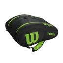 Bolso de Padel Wilson Padel Bag Negro/Verde