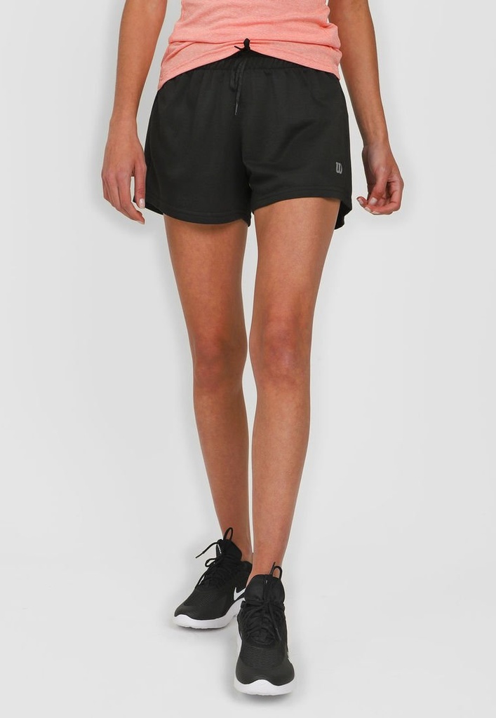[WT98341] Pantaloneta Short Wilson French Terry Dama 98334 Negro (L)