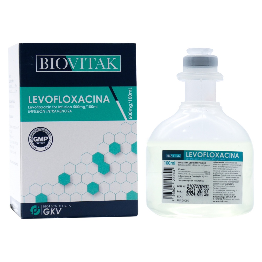 Levofloxacina 500MG/100ML