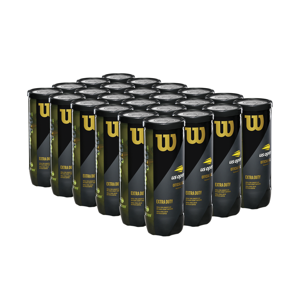 Caja de Pelotas Tenis Wilson Us Open Extra Duty TX24
