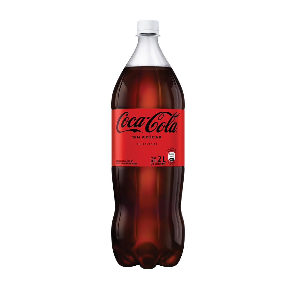 Refresco Coca-Cola Sin Azúcar 2lts