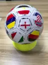 Balón De Fútbol No.5 Banderas Mundial