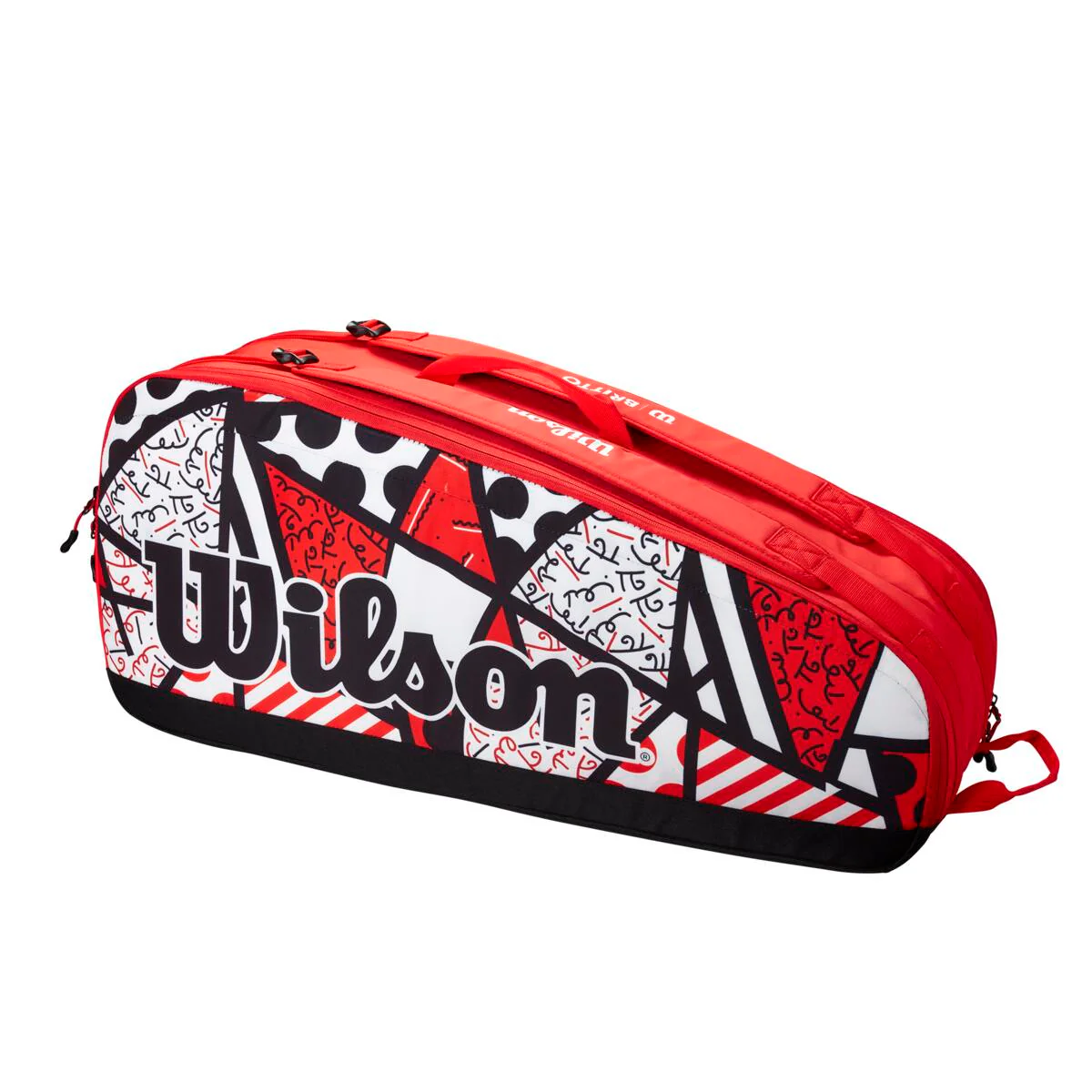 Bolso de Tenis Wilson Tour Romero Britto 6Pk