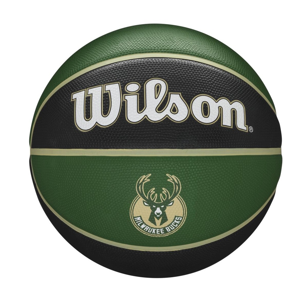 Balón de Basket Wilson NBA Tribute Mil Bucks NO.7