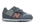 Zapatos de Niños Unisex New Balance IV500WND-W-I Gris/Naranja