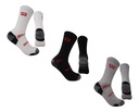 Calcetin/Media larga deportiva de fibra sintetica Wilson Unisex X3 Surtido Unitalla