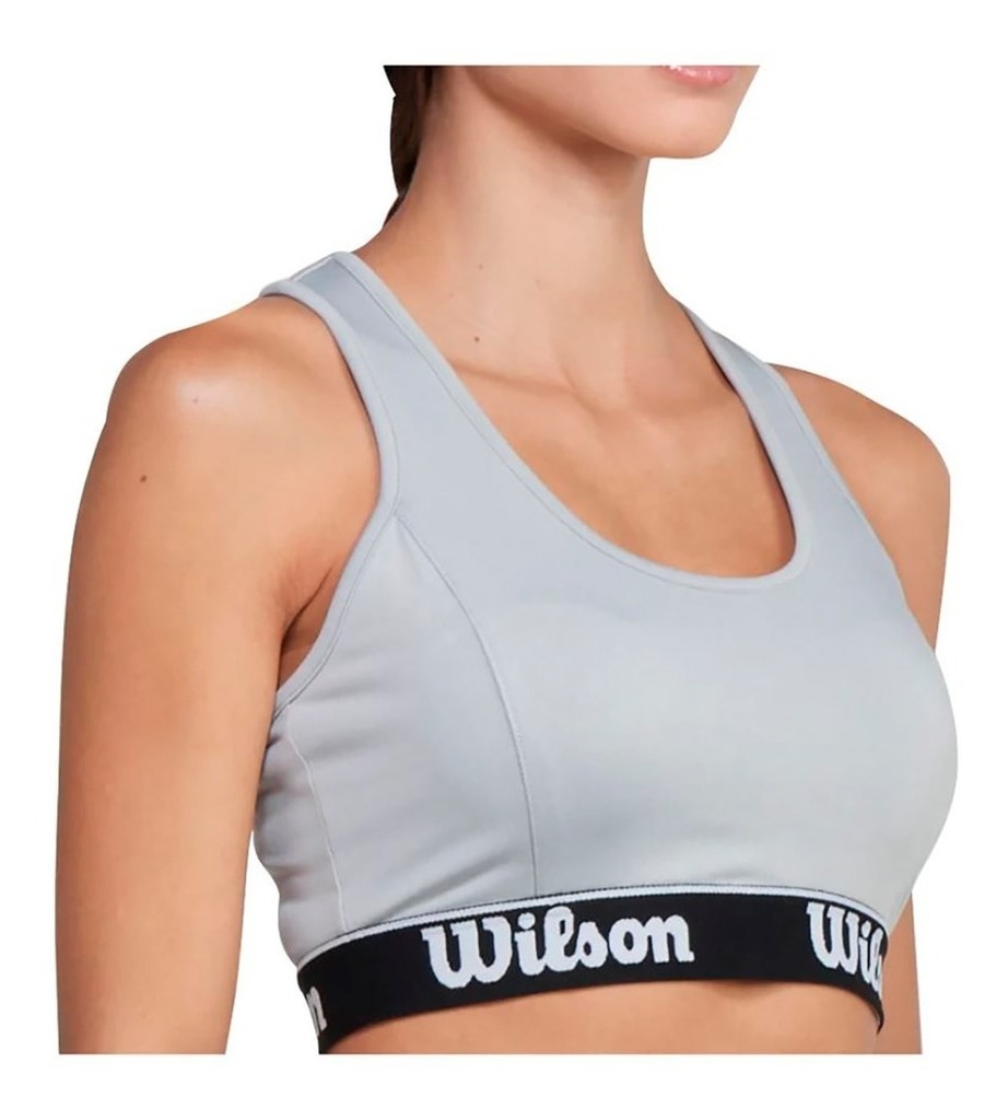 [WT06017] Top Elástico Deportivo Wilson 06006 Gris (L)