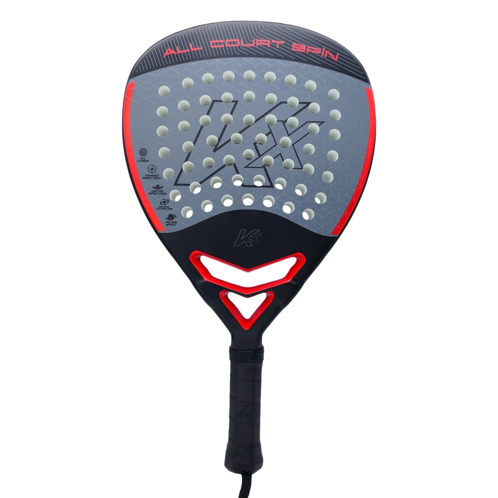 [69042] Raqueta pala de padel K6 Carbon All-Court Spin KX