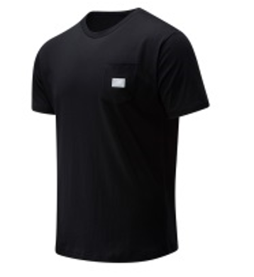 Camiseta de hombre New Balance Athletics Negro (bulto x 8 und)