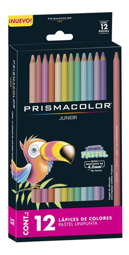 Caja de Colores Prismacolor Junior Cx12 Tri Thick