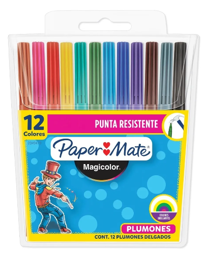 Plumón Papermate Grueso Cx12