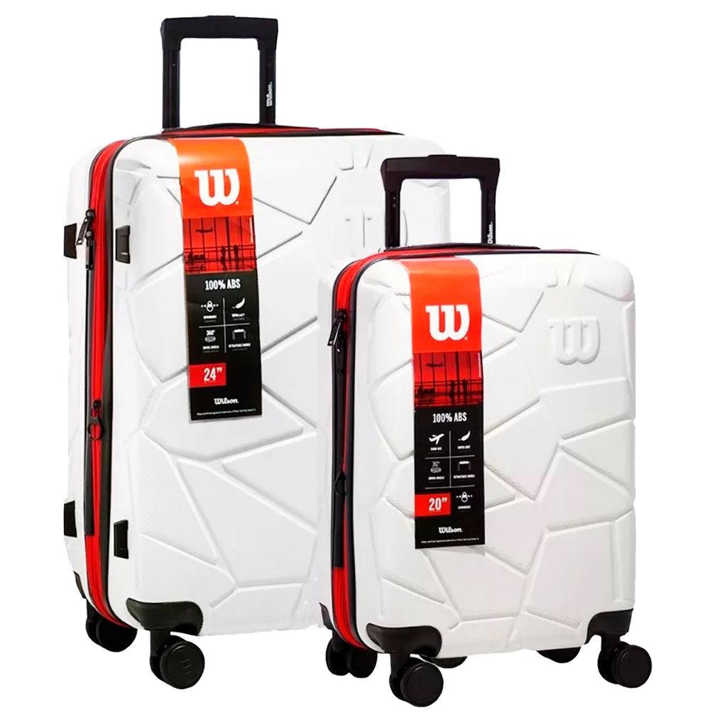 Set de Maletas Ceramic Wilson 24" 20" 4 ruedas
