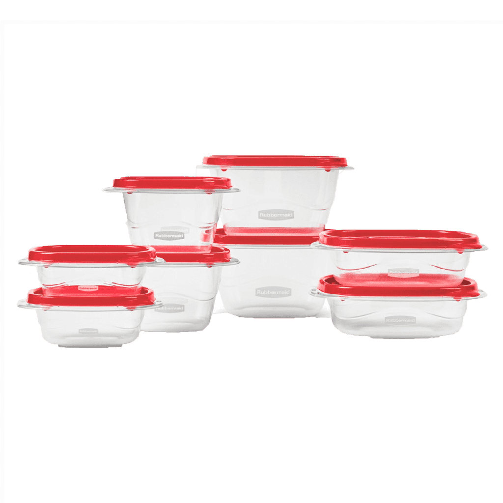 Set de Envases 16 Piezas Varios Tamaños Takealongs Rubbermaid