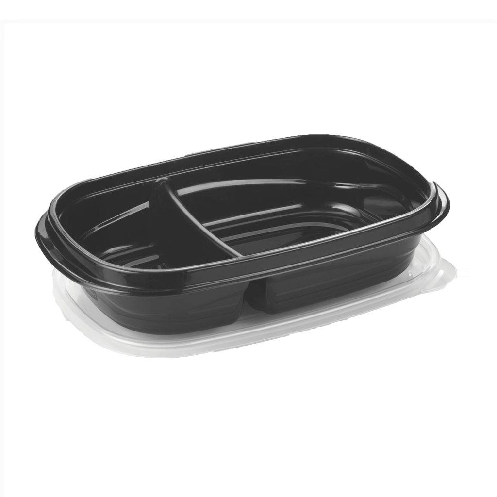 Set de Envases 20 Piezas Takealongs Rubbermaid Negro (875 ml)