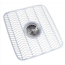 Protector de fregadero Antimicrobios Rubbermaid (Transparente)