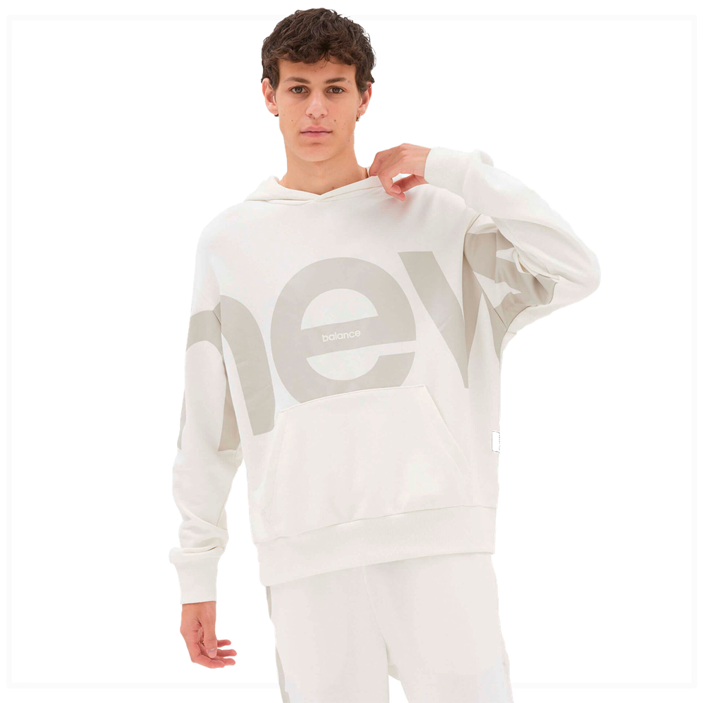 Sueter Unisex New Balance Athletics Out Bounds Blanco