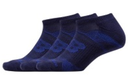 Medias Cortas New Balance Performance No Show 3 Pack Azul Marino