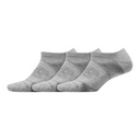 **Media Corta New Balance Performance No Show 3 Pack Gris