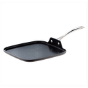 Plancha Lisa Gourmet 28 Cm Aluminio Anodizado Magefesa