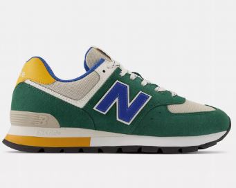 Zapato de Hombre New Balance 574 Rugged Verde/Azul