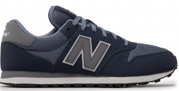 Zapato de Hombre New Balance 500 Azul marino/Gris