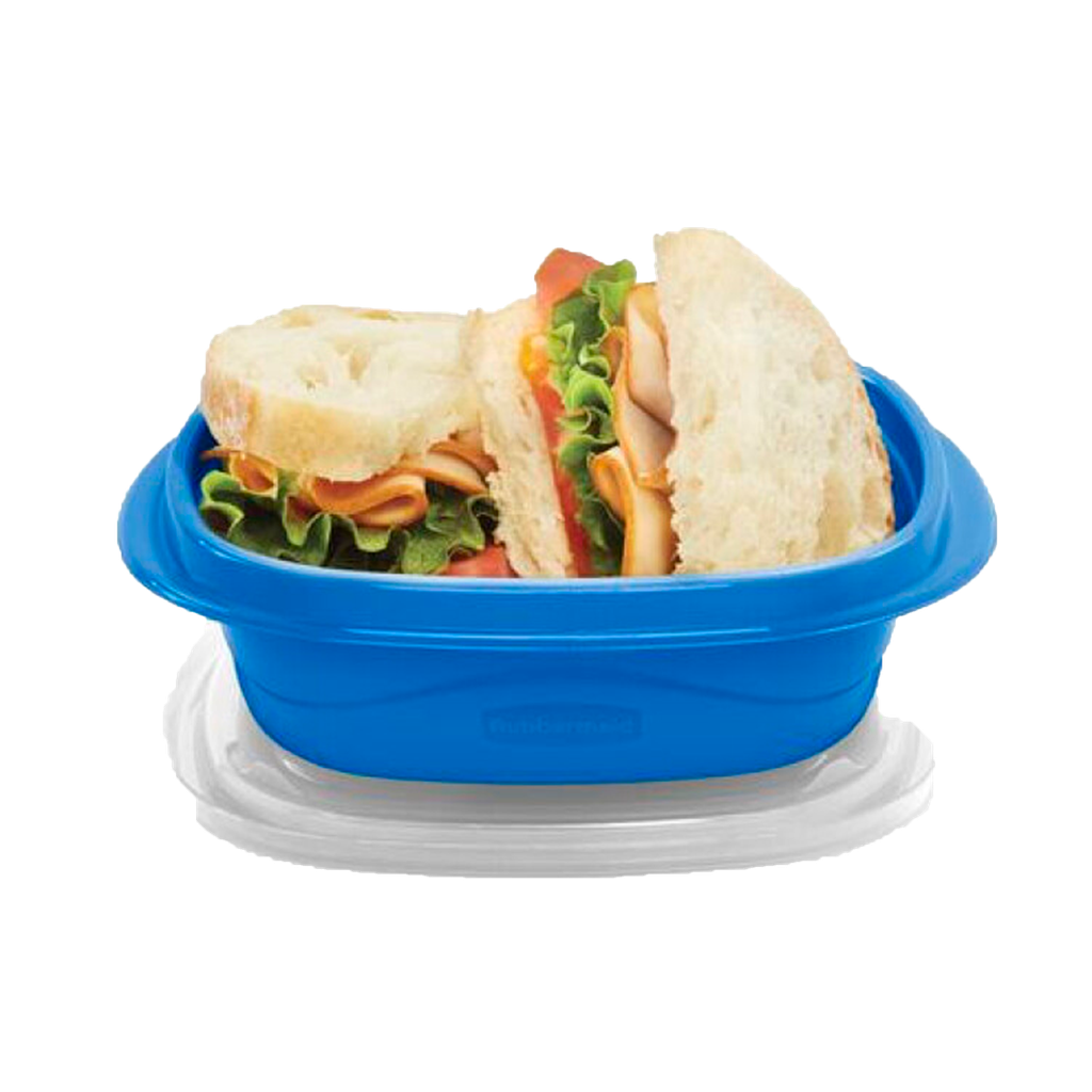 [2115739] Set de Envases 8 piezas TakeAlongs Rubbermaid 686 ml (AZUL)