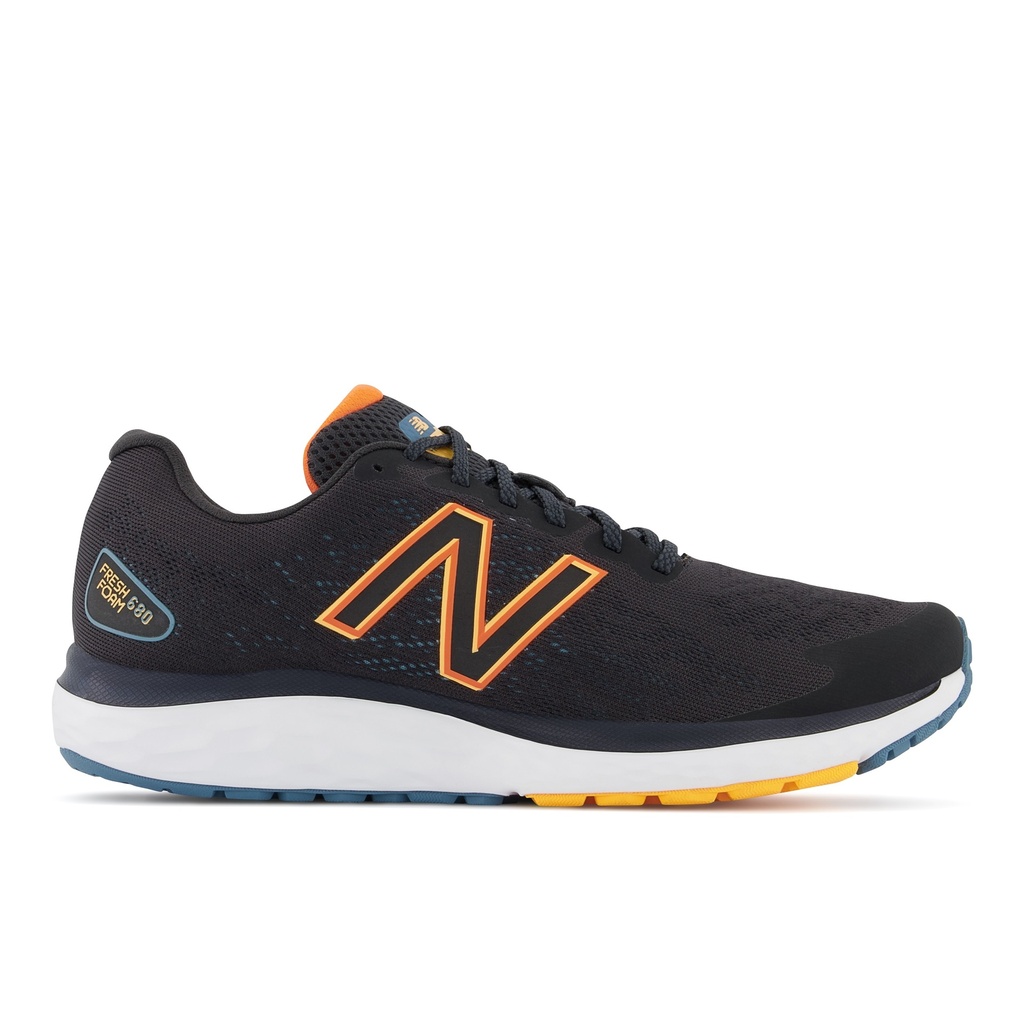 Zapato Running New Balance 680 Negro/ Naranja (12 pares)
