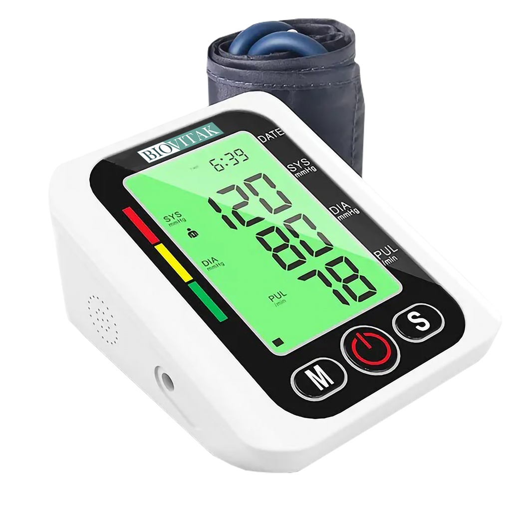 [BVK33011] Tensiometro Digital de Brazo Biovitak 110V/Pilas AAA